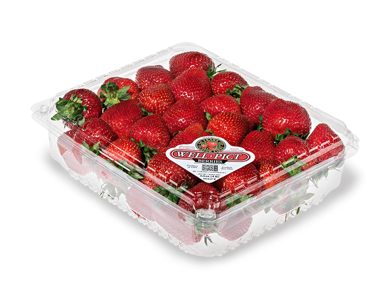 Clamshell packaging for produce