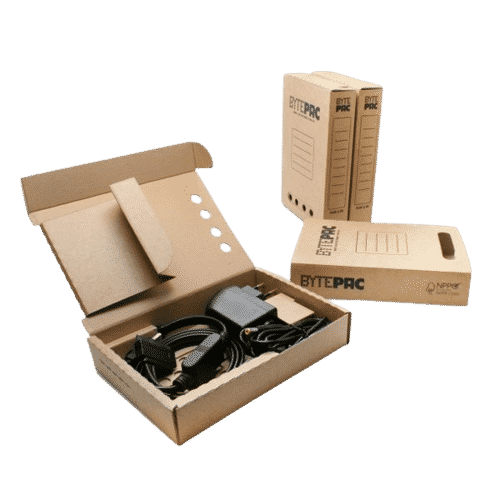 electronic shipping box