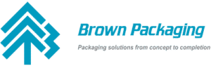 brown packaging logo