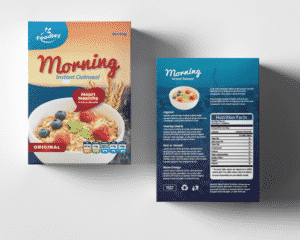 custom food cereal boxes