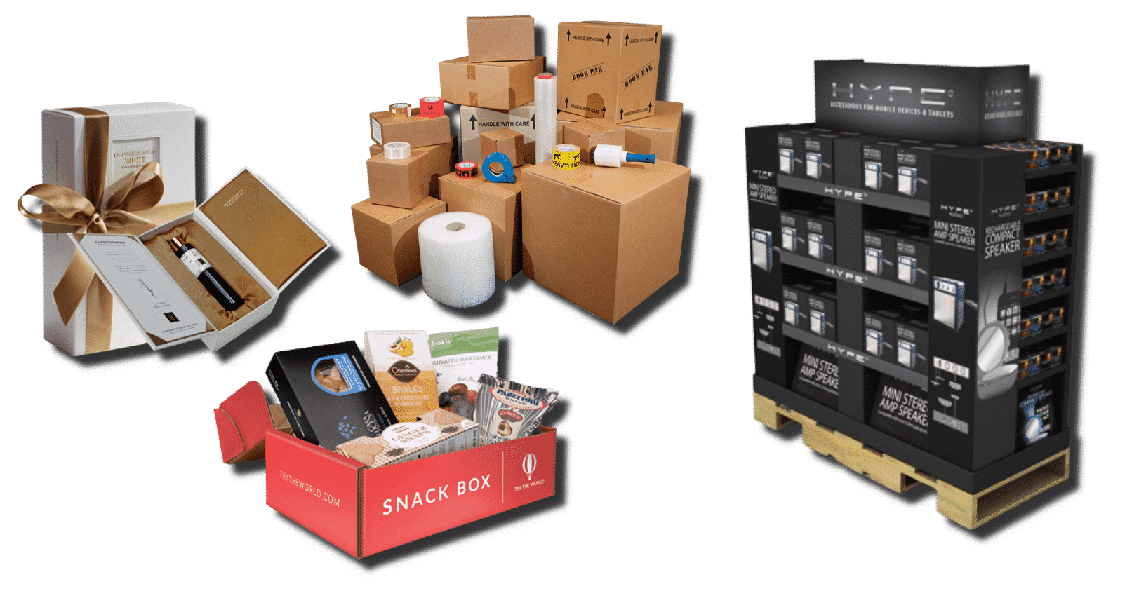Custom Packaging Products Brown Packaging