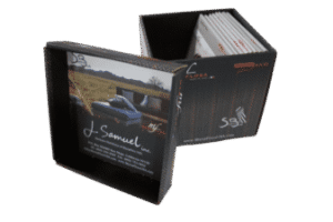 custom two piece rigid box