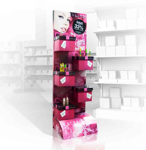 Health-Beauty-POP-floor Display