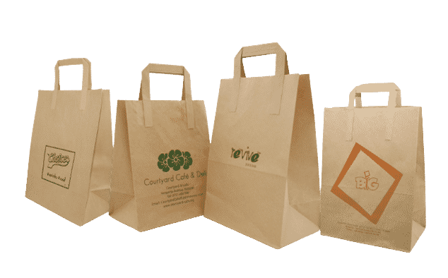 custom take out bags