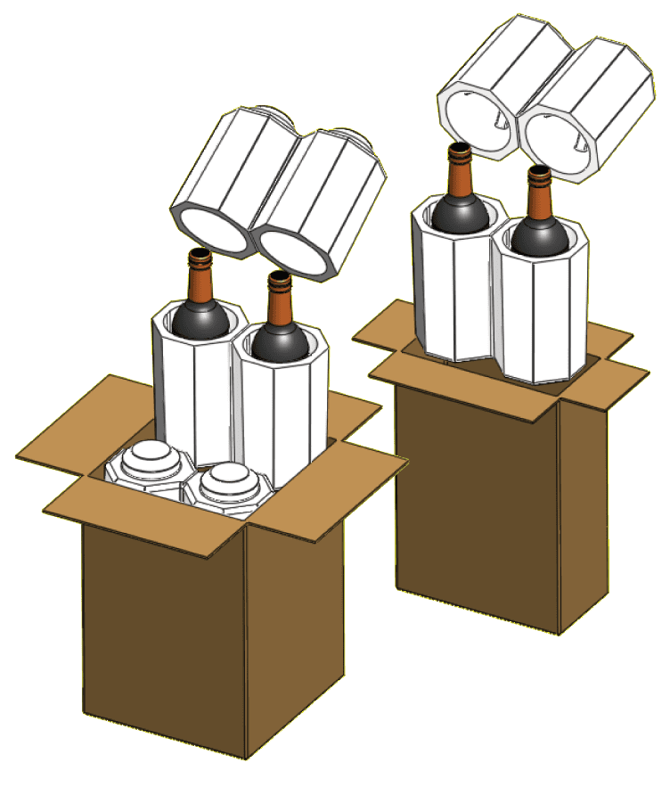 Different types of foam packaging