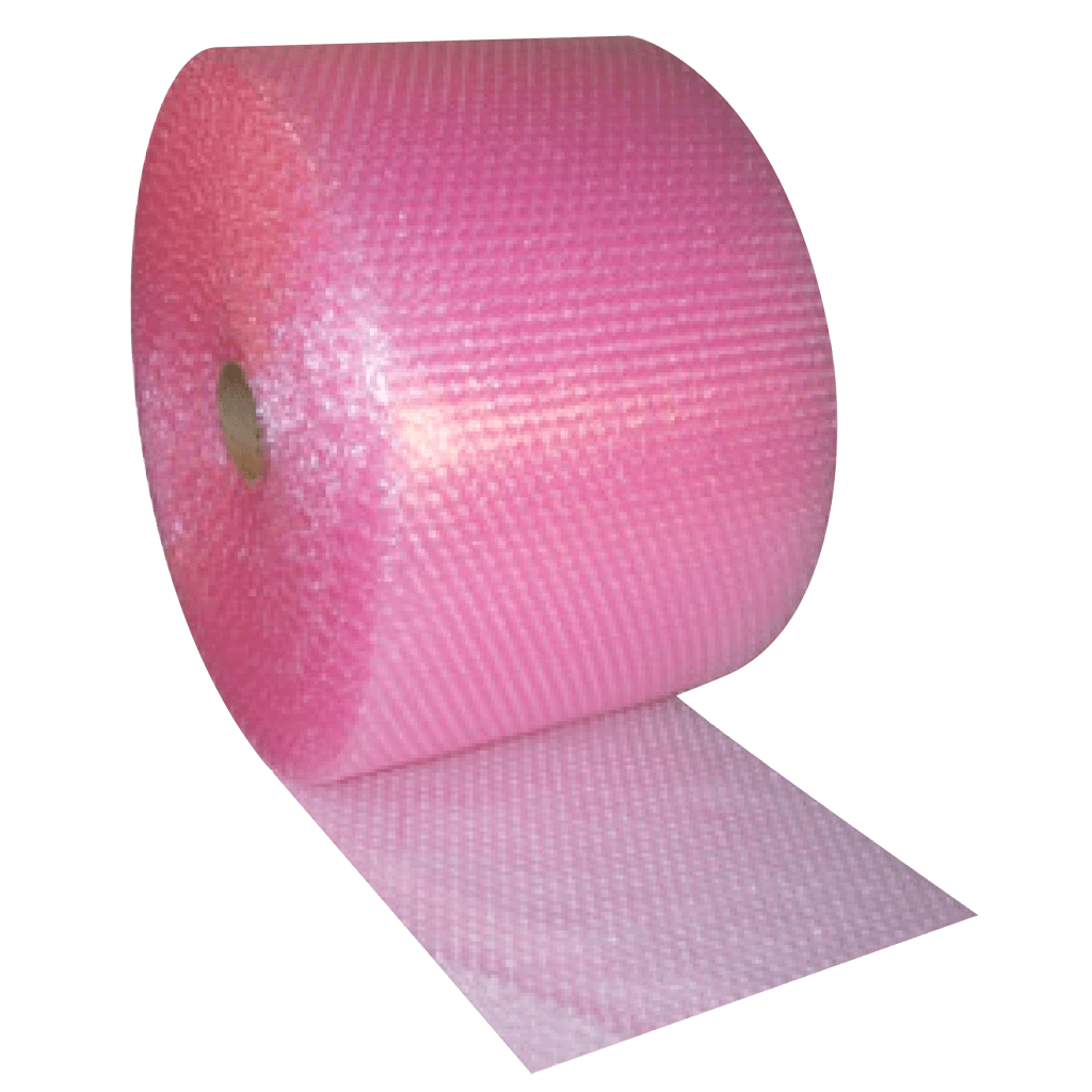 Antistatic bubble roll