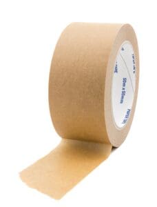 Flat back packaging tape