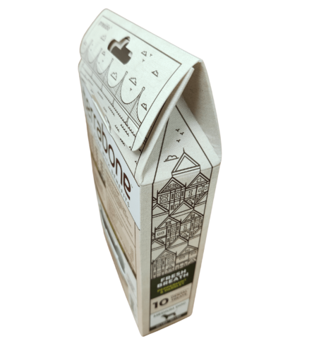 Custom folding carton with print