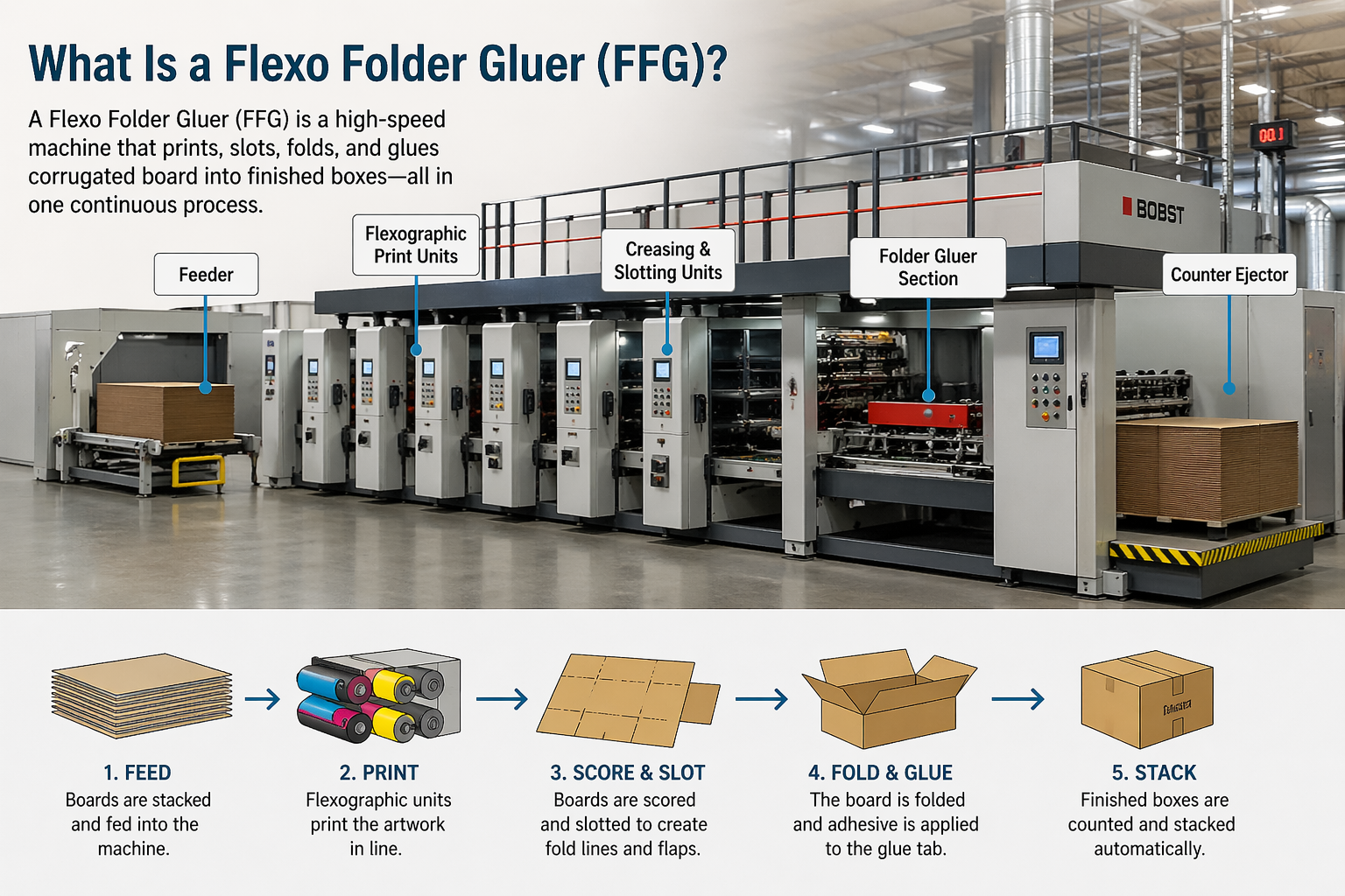 Flexo Folder Gluer (FFG)