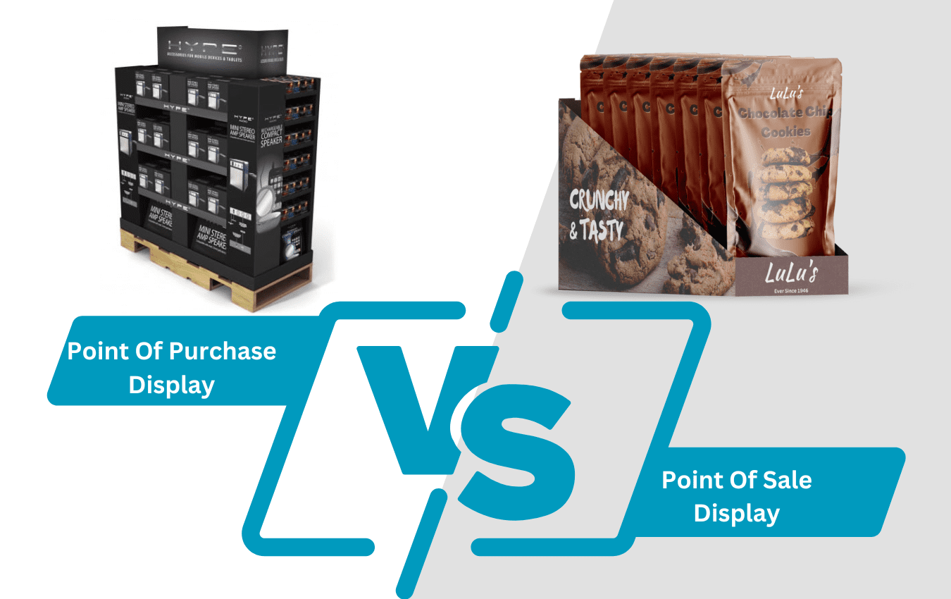 Point Of Purchase Vs Point Of Sale Display