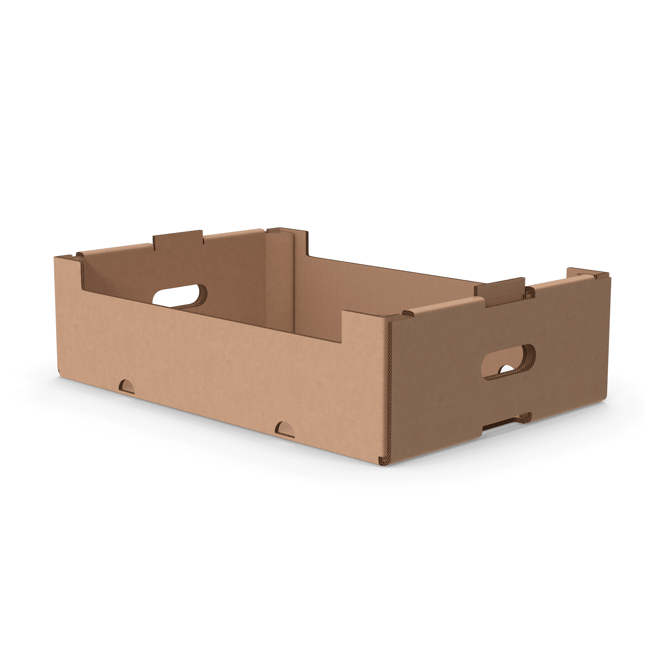 Stackable Corrugated Tray