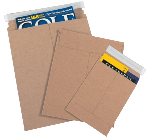 Kraft Self Seal Stay Flat Mailer