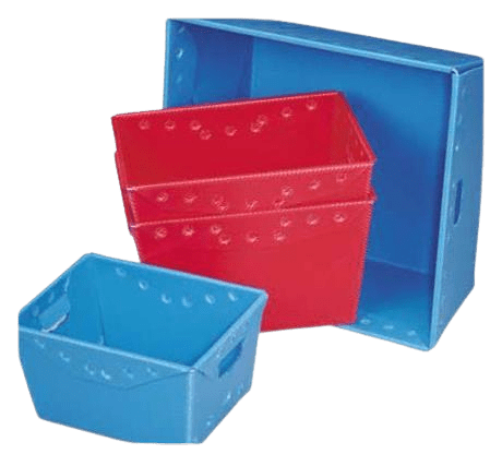 Plastic Corrugated Container Bins For Medical