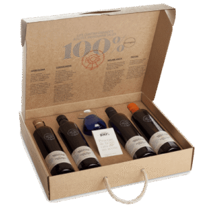 Custom corrugated mailer box for wine subscription