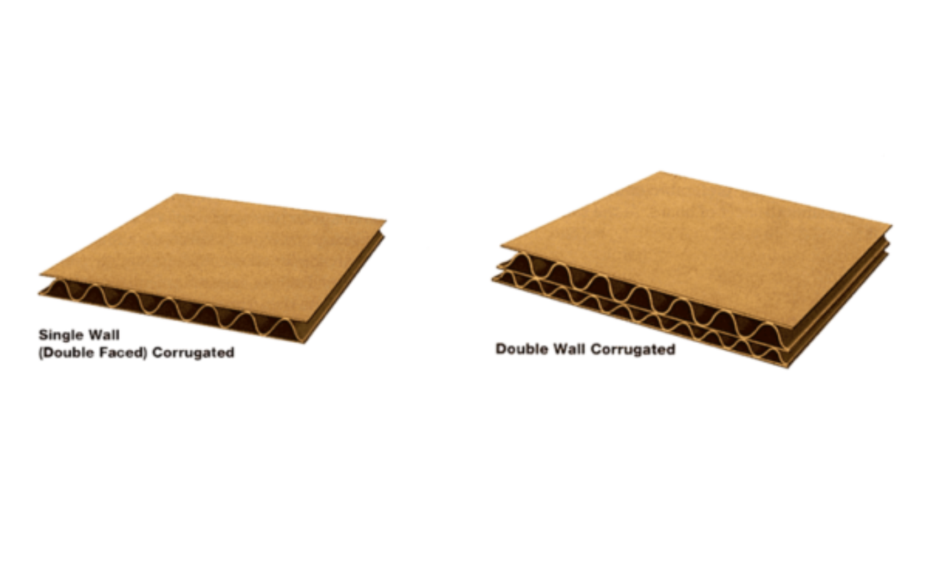 single vs double wall corrugated