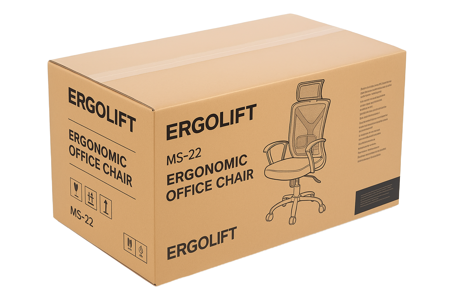 custom corrugated box, furniture packaging