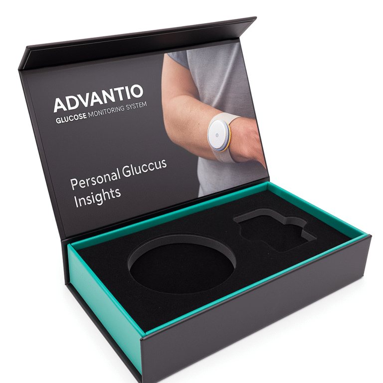 custom printed rigid box, book style, medical packaging