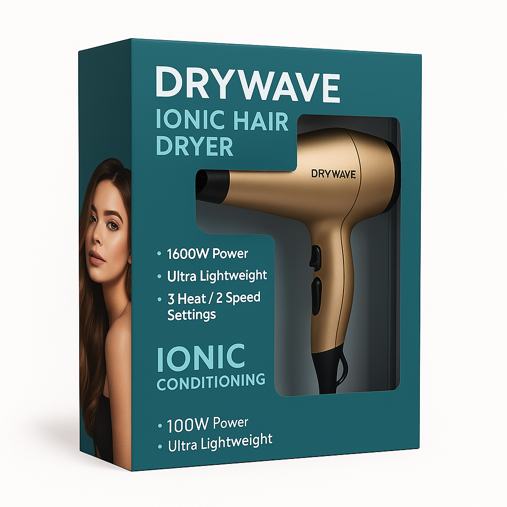 custom printed box with window cut out and thermoform insert, cosmetic and beauty packaging