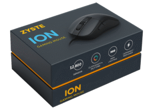 custom printed two piece rigid box, electronic packaging