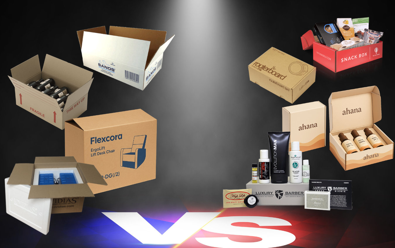 RSC Boxes vs. RETT Corrugated Mailers