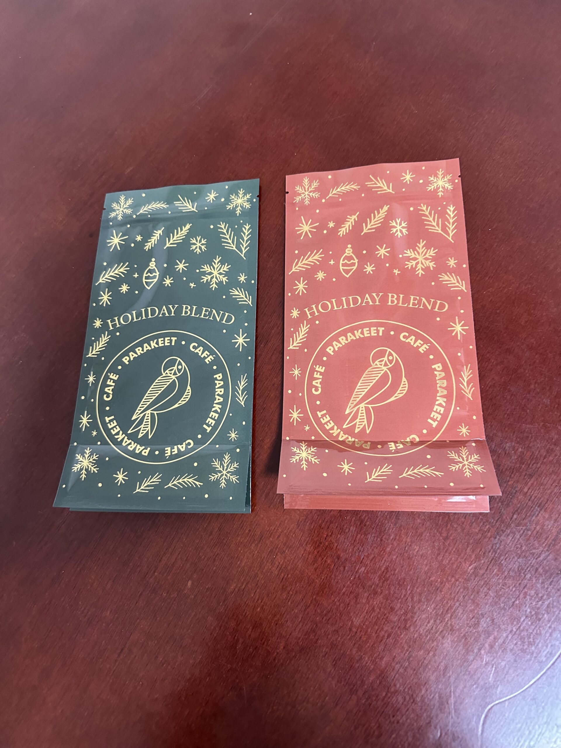 Case Study: Custom Digital Printed Pouches for a Holiday Coffee Blend