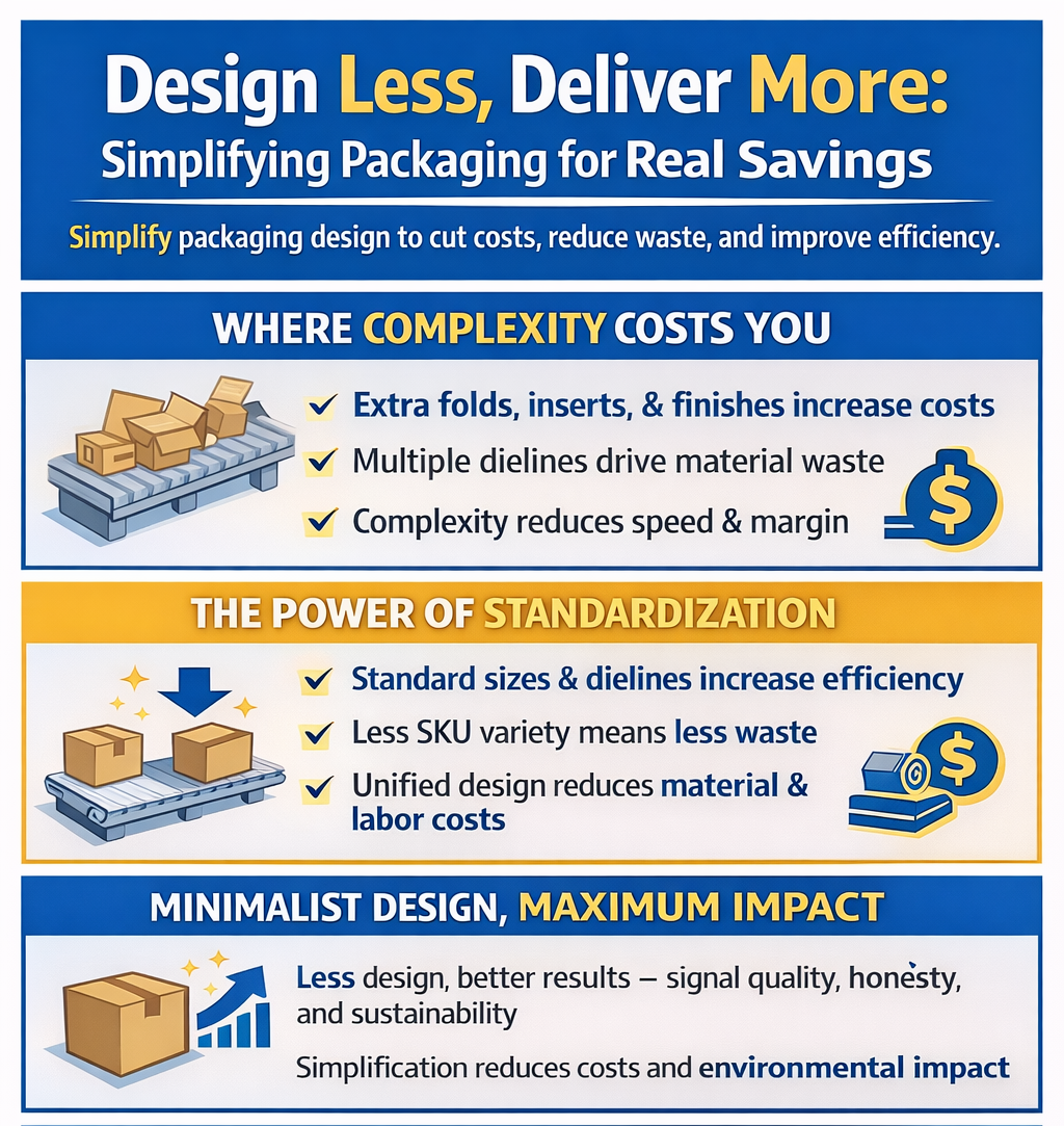 Design Less, Deliver More: Simplifying Packaging for Real Savings
