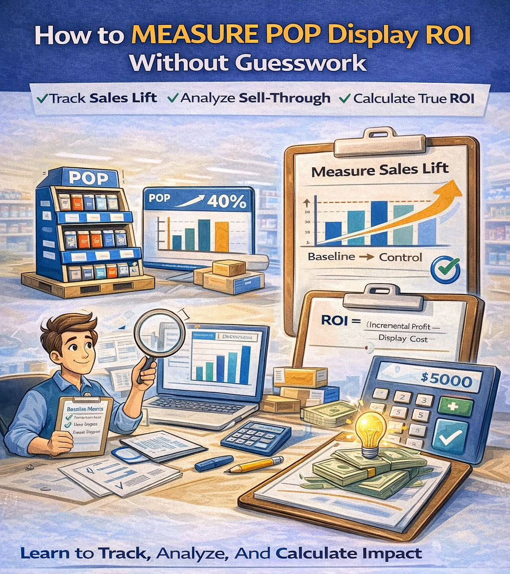 How to Measure POP Display ROI Without Guesswork