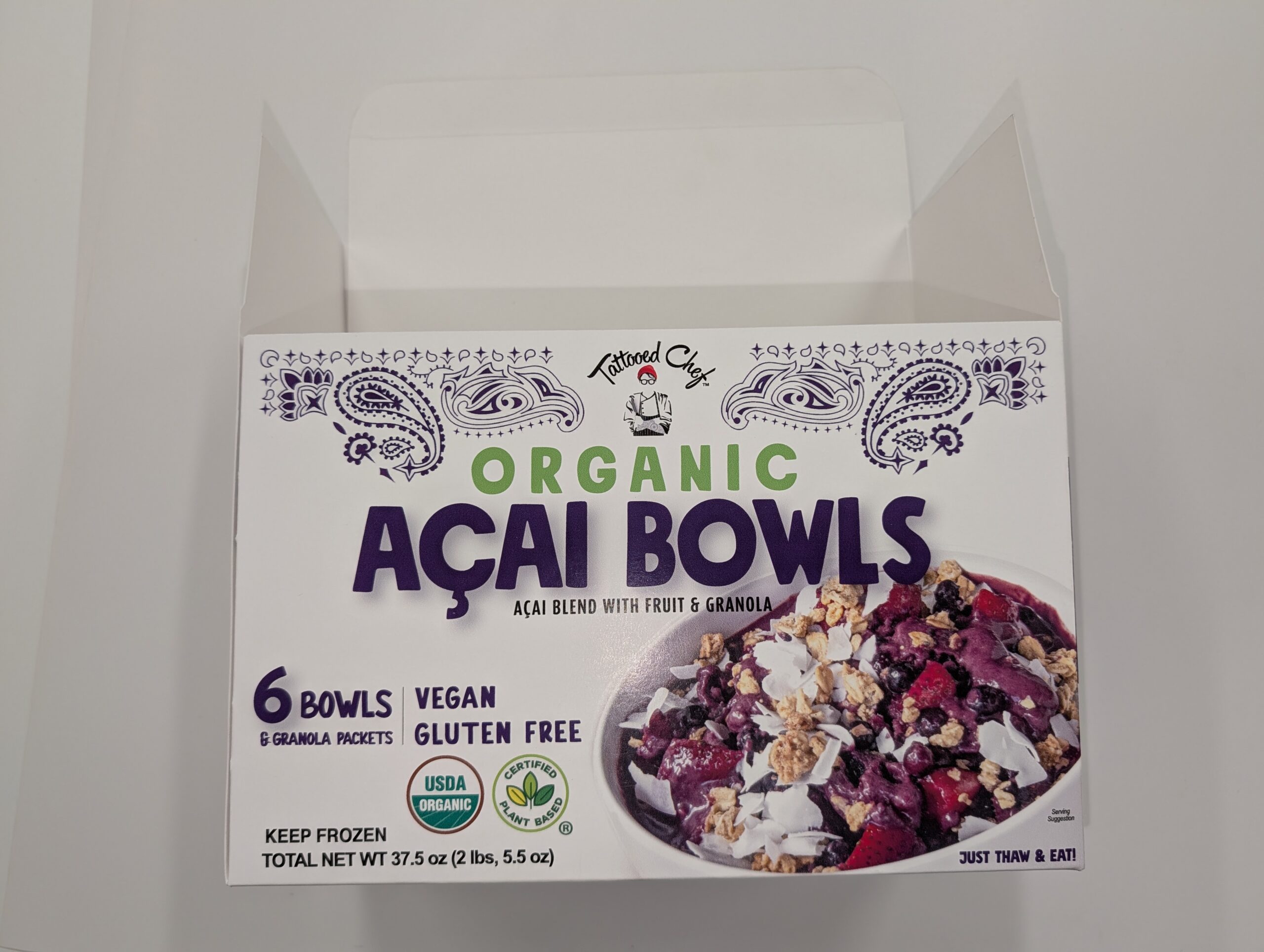 custom printed auto bottom folding carton