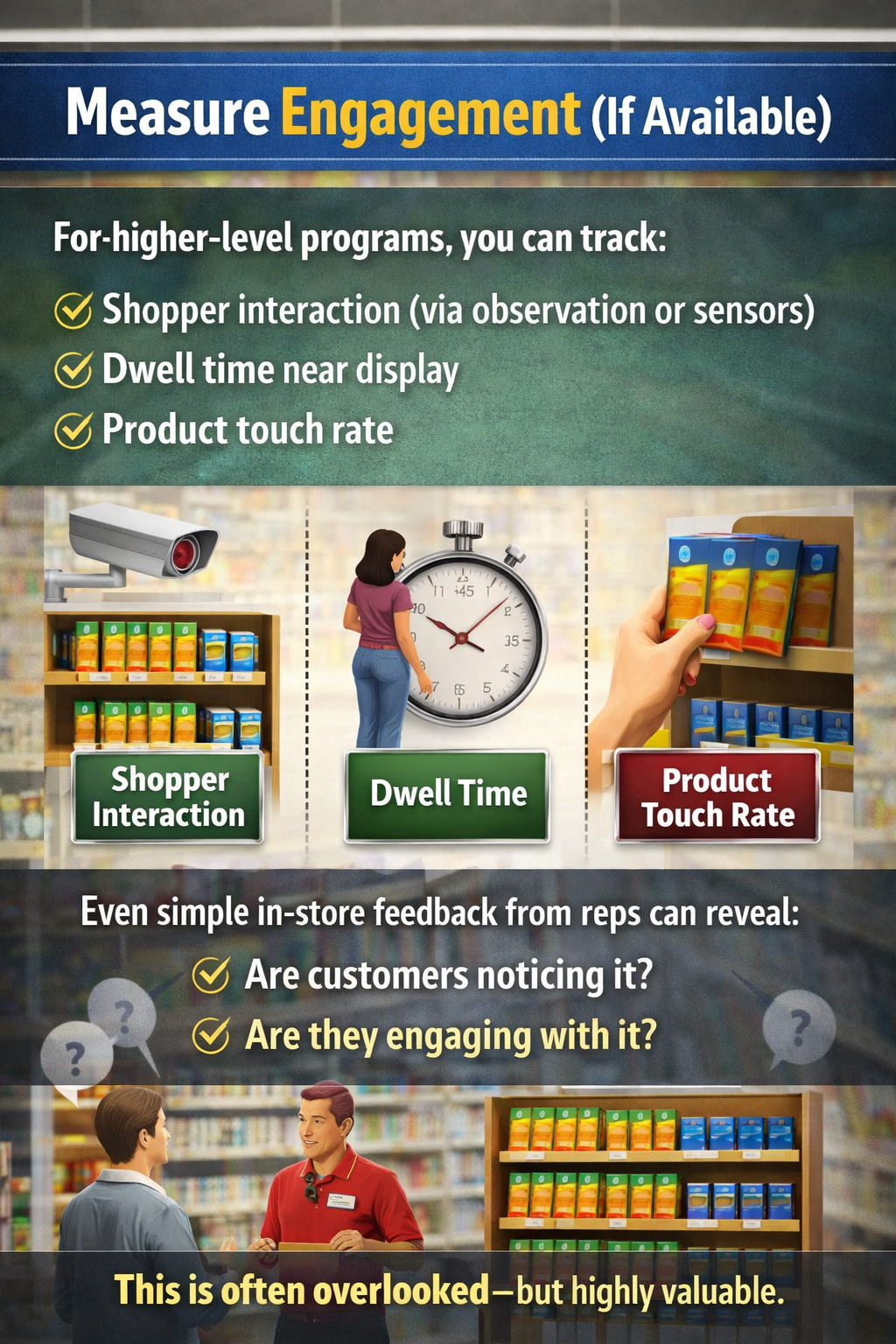Measure Engagement POP Displays