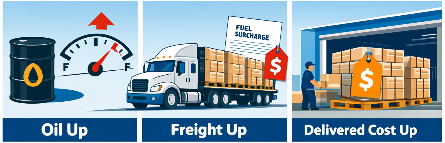 Freight Becomes a Major Cost Driver