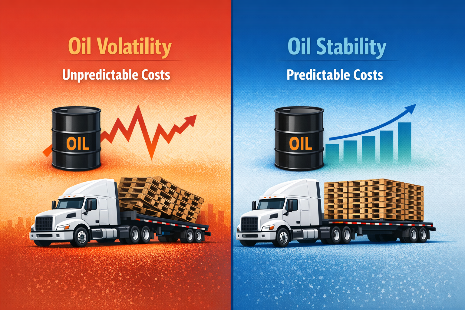 Supply Chain Volatility Amplifies the Effect