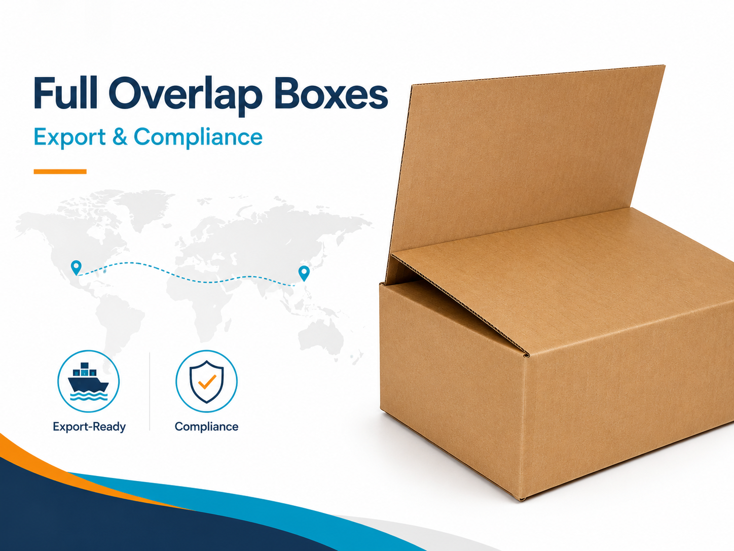 Full Overlap Boxes for Export and Compliance