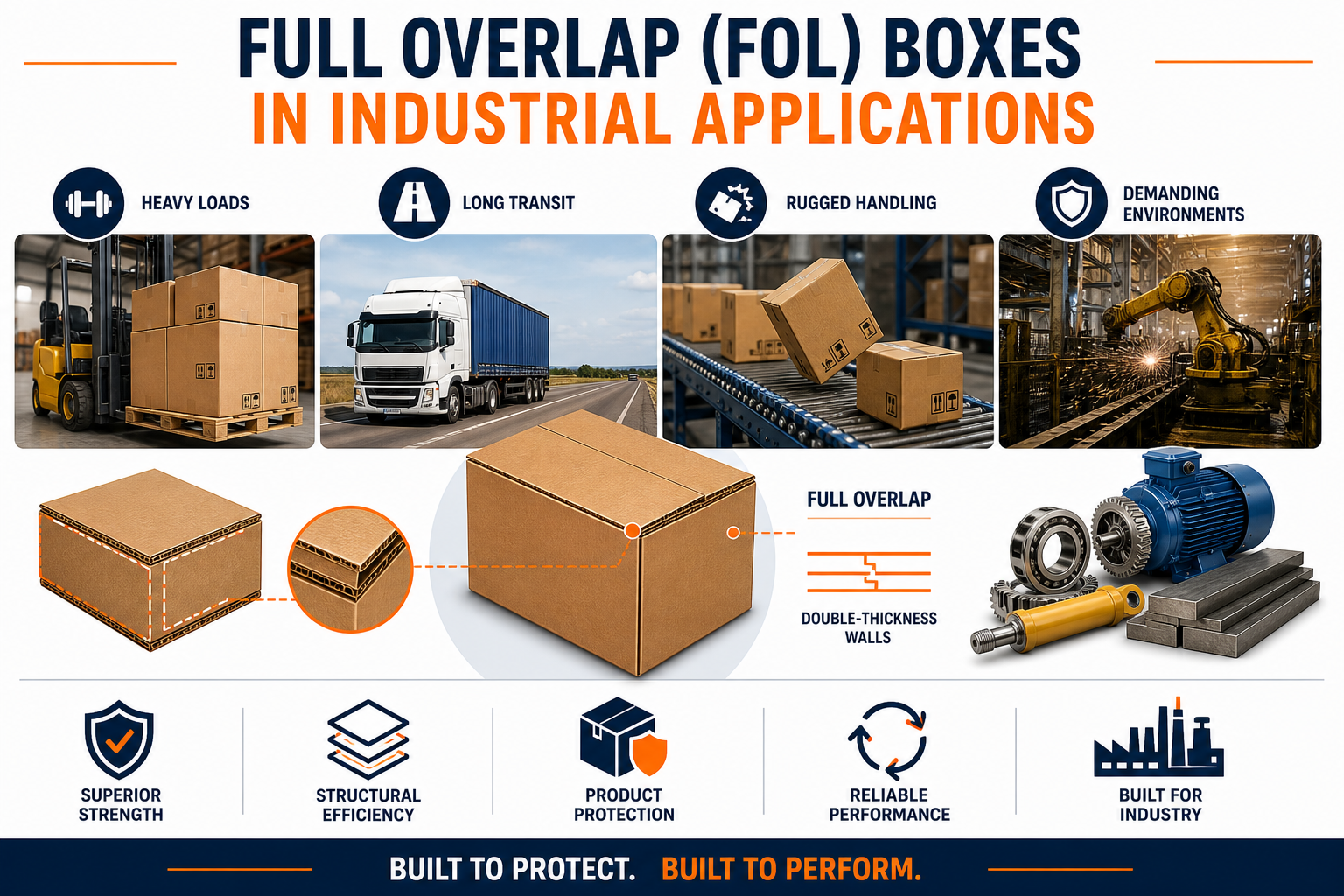 Full Overlap (FOL) Boxes in Industrial Applications