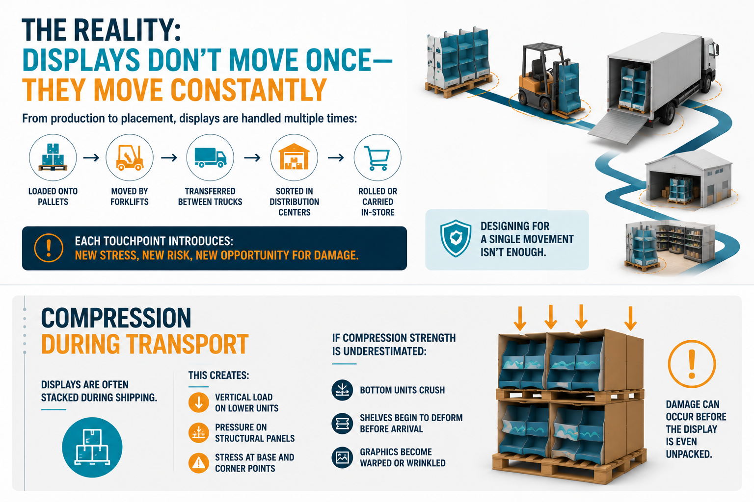 The Reality: Displays Don’t Move Once—They Move Constantly