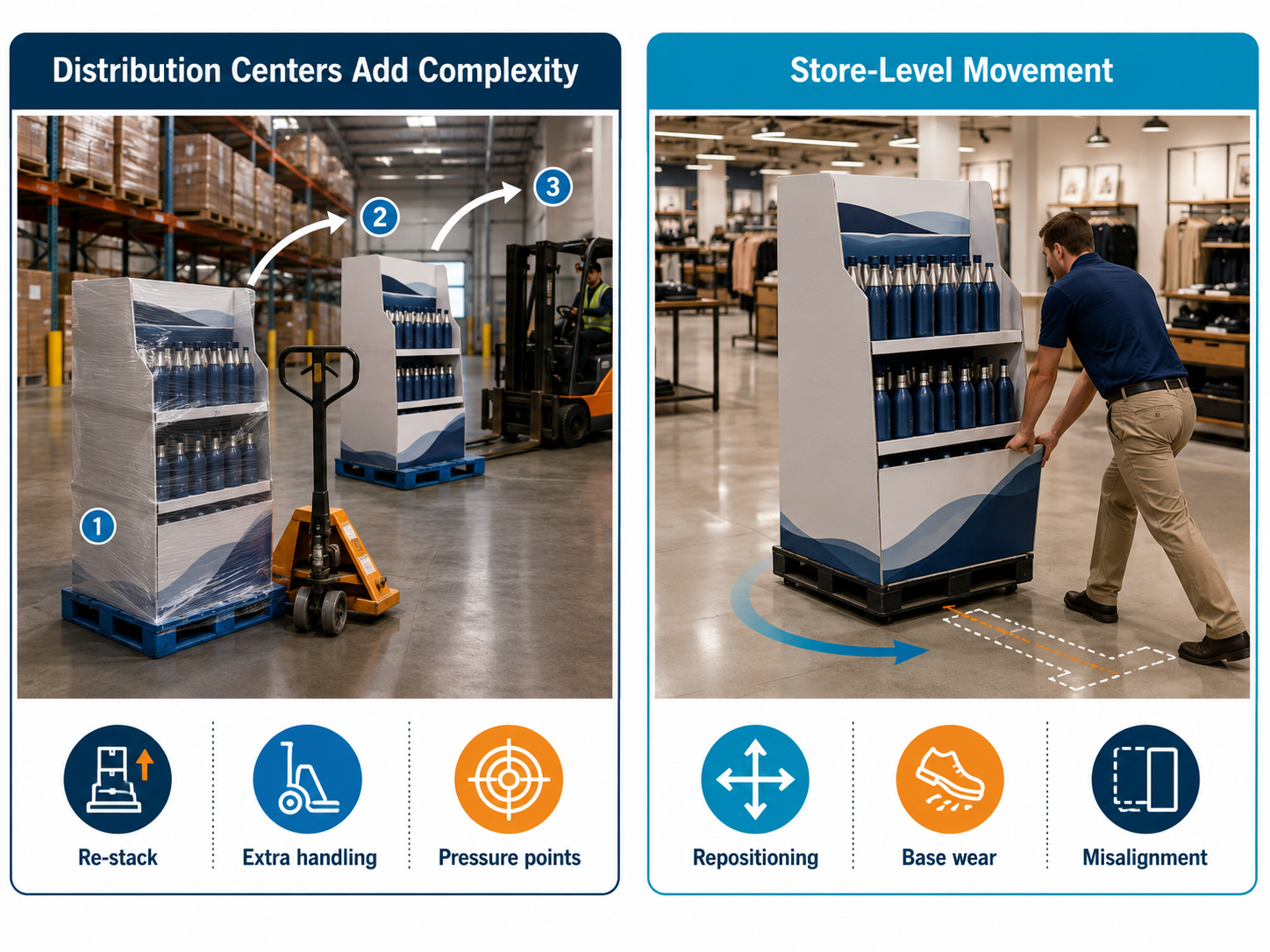 Distribution Centers Add More Complexity Store-Level Movement Is Often Overlooked pop displays