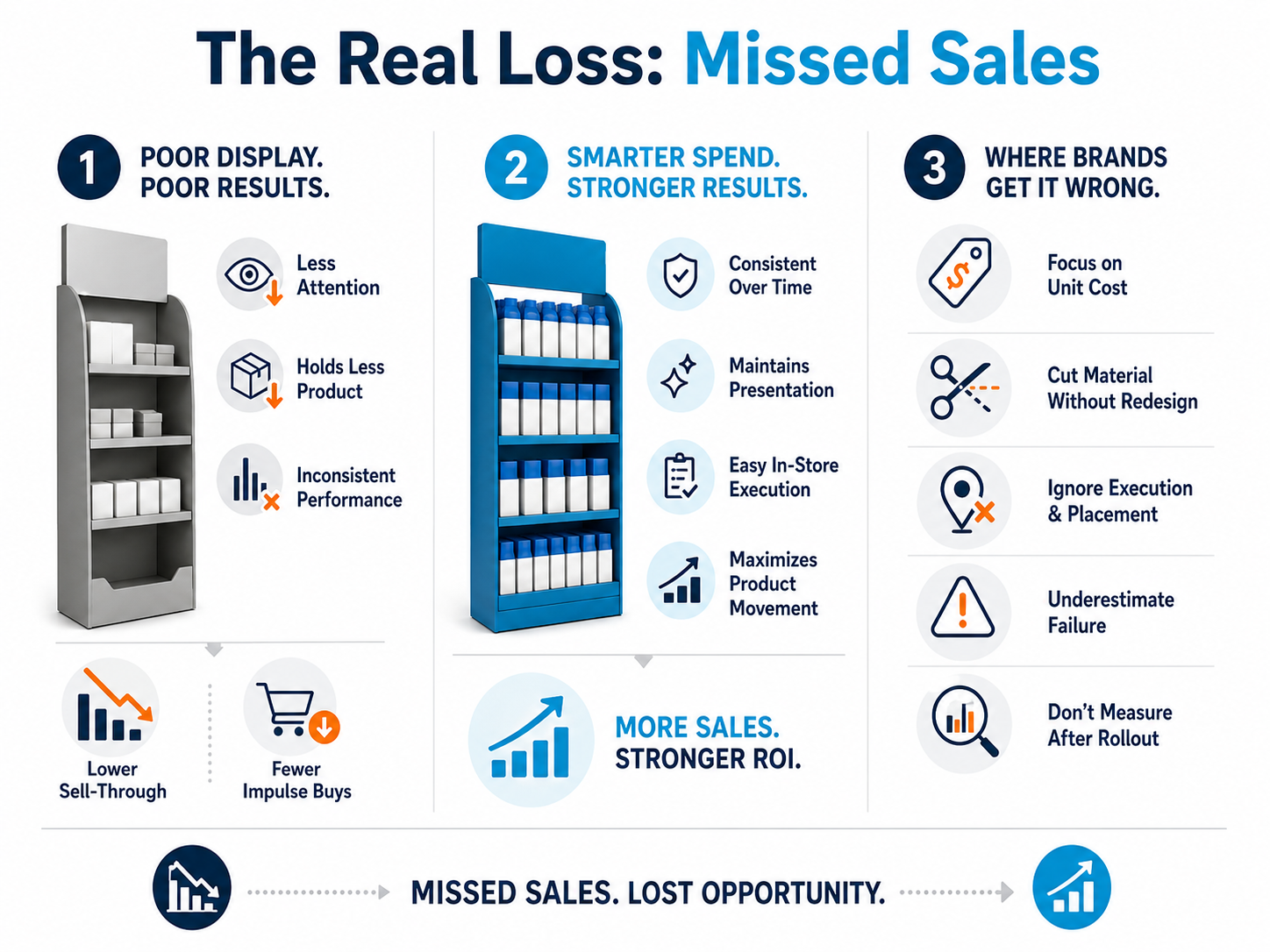 Maximizing sales through smart display strategies