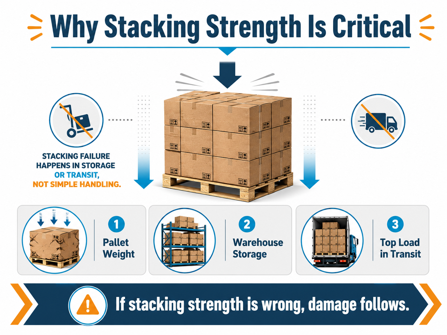 Why stacking strength matters in transit bct corrugated boxes