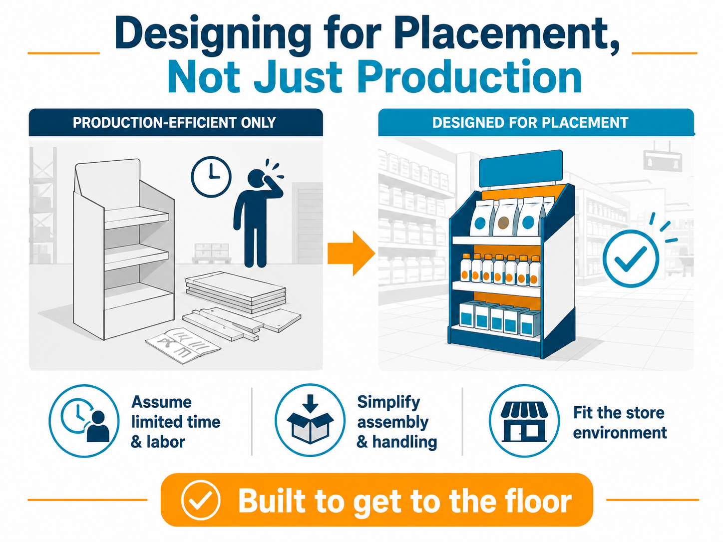POP Display Designing for Placement, Not Just Production