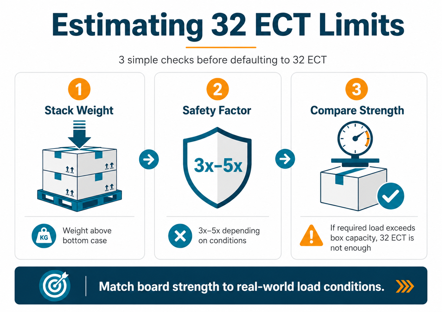 Estimating ECT limits: 3 checks